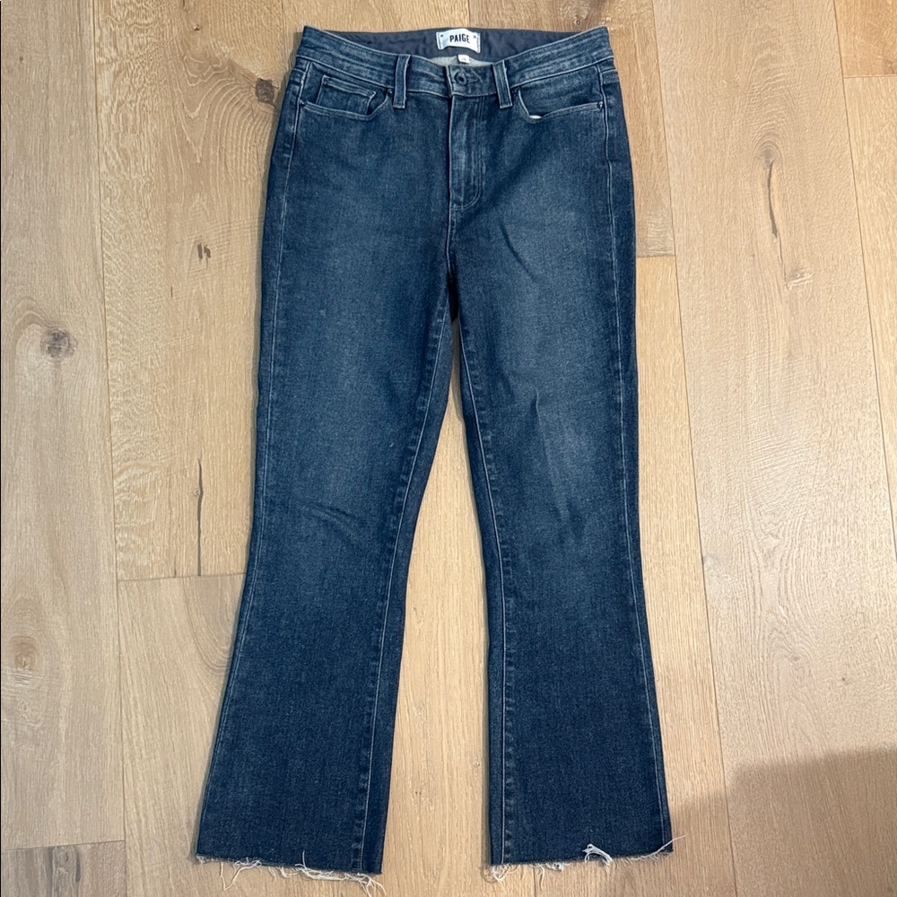 Paige Colette Crop Flare Jeans